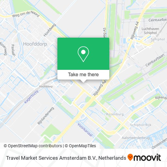 Travel Market Services Amsterdam B.V. map