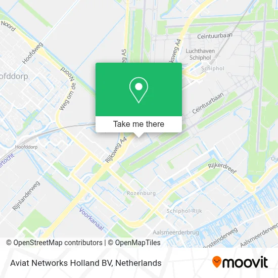 Aviat Networks Holland BV map