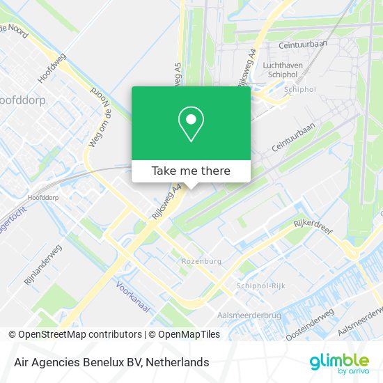 Air Agencies Benelux BV Karte