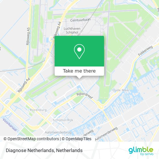 Diagnose Netherlands map