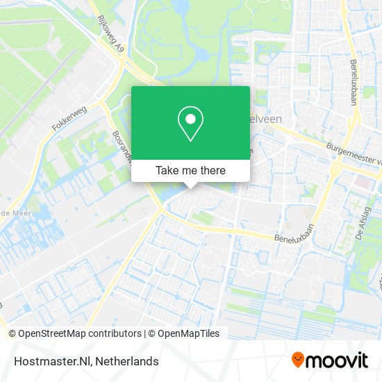 Hostmaster.Nl map