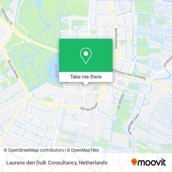 Laurens den Dulk Consultancy map