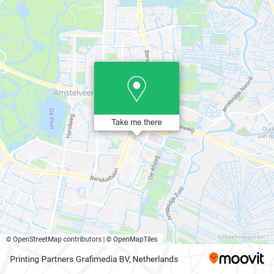 Printing Partners Grafimedia BV map