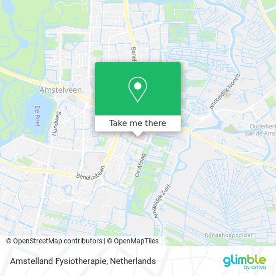 Amstelland Fysiotherapie Karte