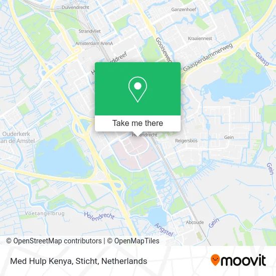 Med Hulp Kenya, Sticht map