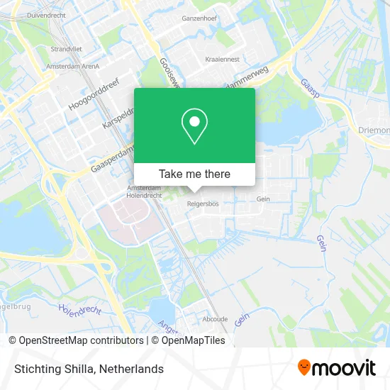 Stichting Shilla map