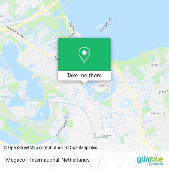 Megacoff International Karte
