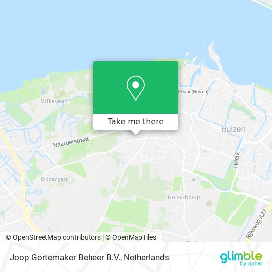 Joop Gortemaker Beheer B.V. map