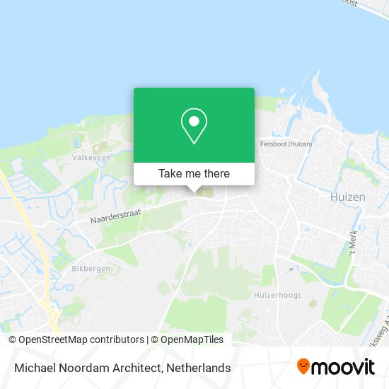 Michael Noordam Architect map