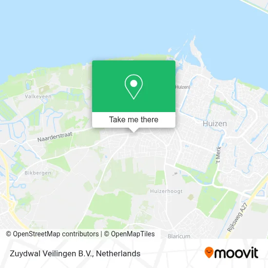 Zuydwal Veilingen B.V. map