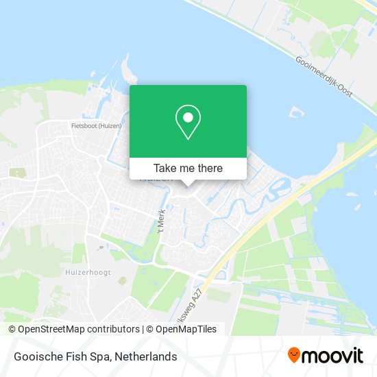 Gooische Fish Spa Karte