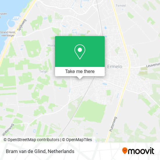 Bram van de Glind map