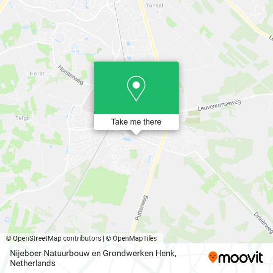 Nijeboer Natuurbouw en Grondwerken Henk Karte