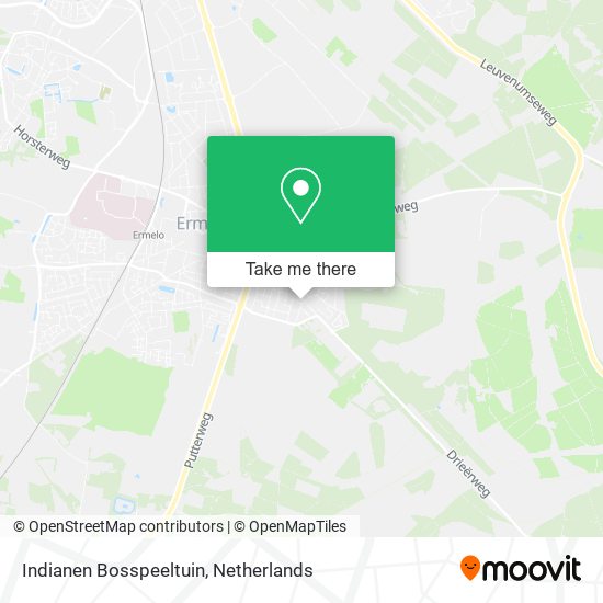 Indianen Bosspeeltuin map