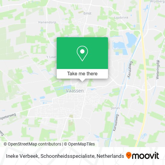 Ineke Verbeek, Schoonheidsspecialiste map