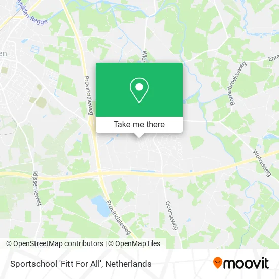 Sportschool 'Fitt For All' map