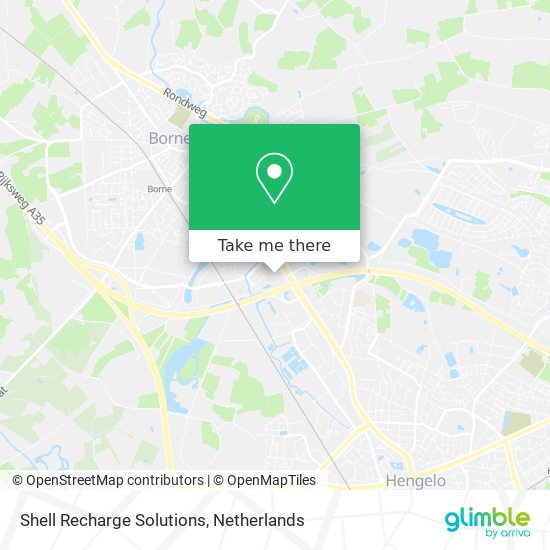 Shell Recharge Solutions map