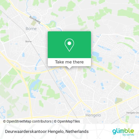 Deurwaarderskantoor Hengelo Karte