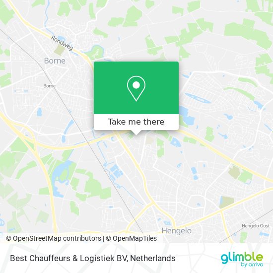 Best Chauffeurs & Logistiek BV Karte