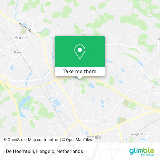 De Heemtuin, Hengelo map