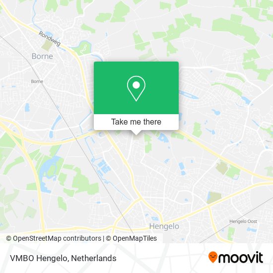 VMBO Hengelo Karte