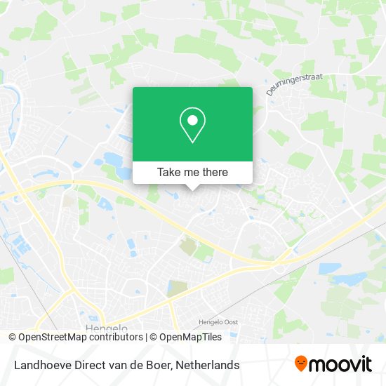 Landhoeve Direct van de Boer map