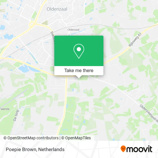 Poepie Brown map