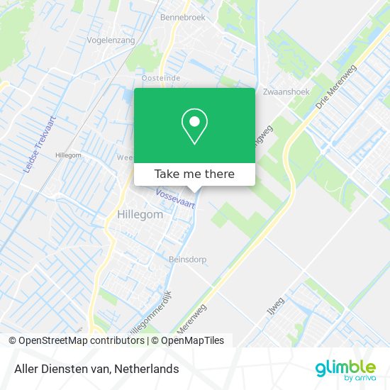 Aller Diensten van map