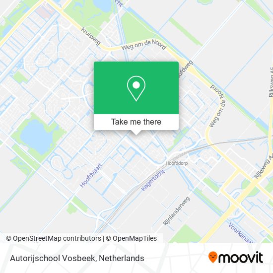 Autorijschool Vosbeek map