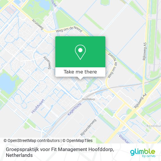 Groepspraktijk voor Fit Management Hoofddorp Karte