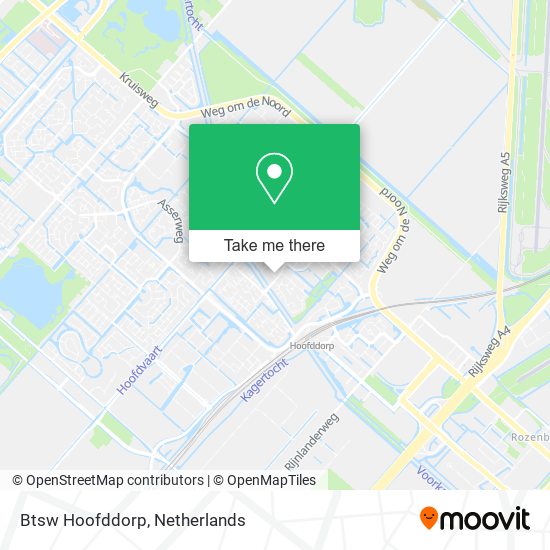 Btsw Hoofddorp map