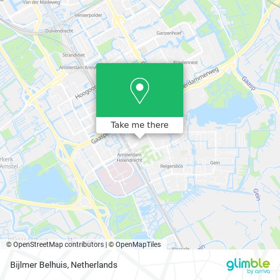 Bijlmer Belhuis map