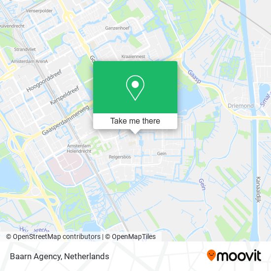 Baarn Agency Karte