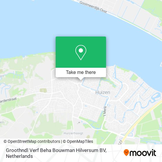 Groothndl Verf Beha Bouwman Hilversum BV map