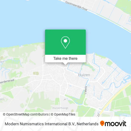 Modern Numismatics International B.V. map