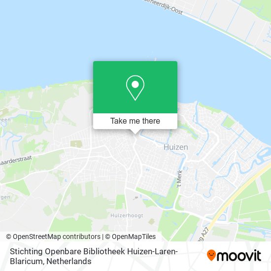 Stichting Openbare Bibliotheek Huizen-Laren-Blaricum map