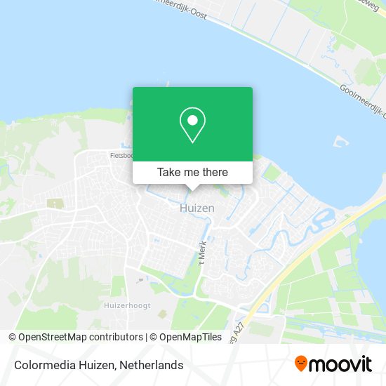 Colormedia Huizen Karte