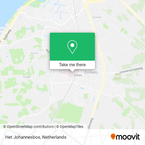 Het Johannesbos map