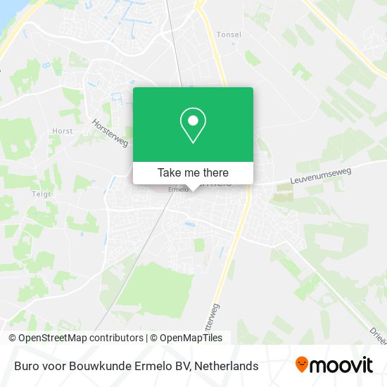 Buro voor Bouwkunde Ermelo BV Karte