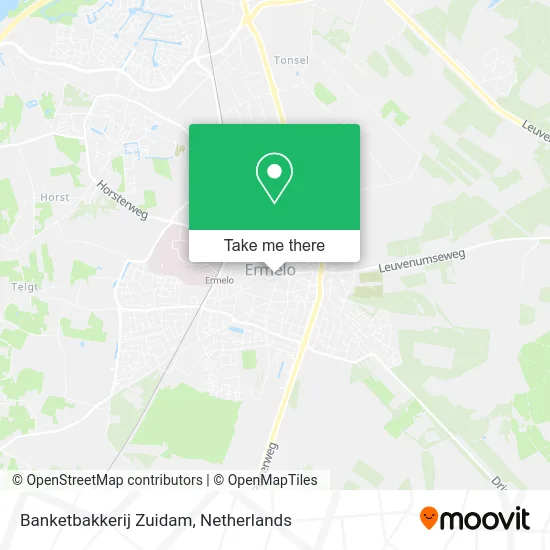 Banketbakkerij Zuidam map