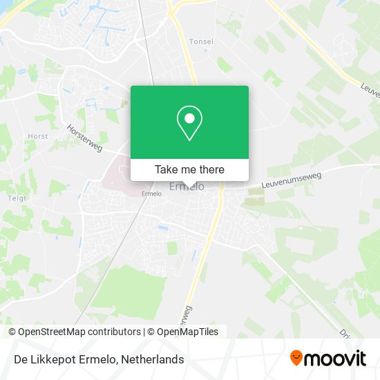 De Likkepot Ermelo map