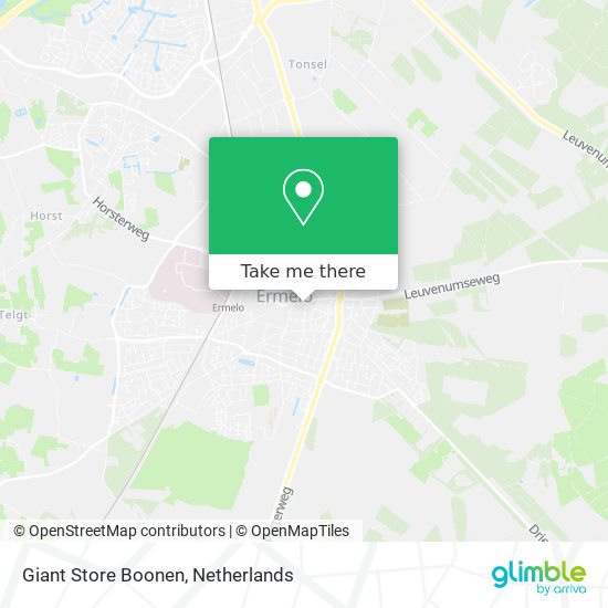 Giant Store Boonen map