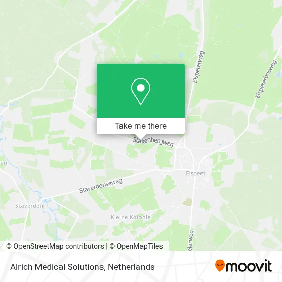 Alrich Medical Solutions map