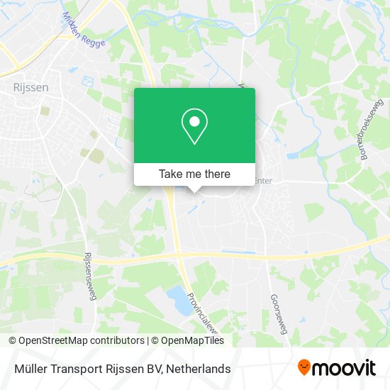 Müller Transport Rijssen BV map