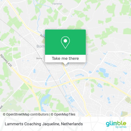 Lammerts Coaching Jaqueline map