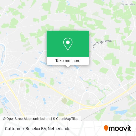 Cottonmix Benelux BV map