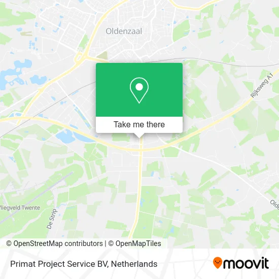 Primat Project Service BV map