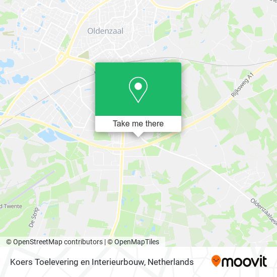 Koers Toelevering en Interieurbouw Karte