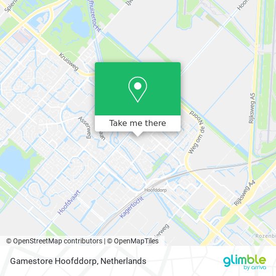 Gamestore Hoofddorp map