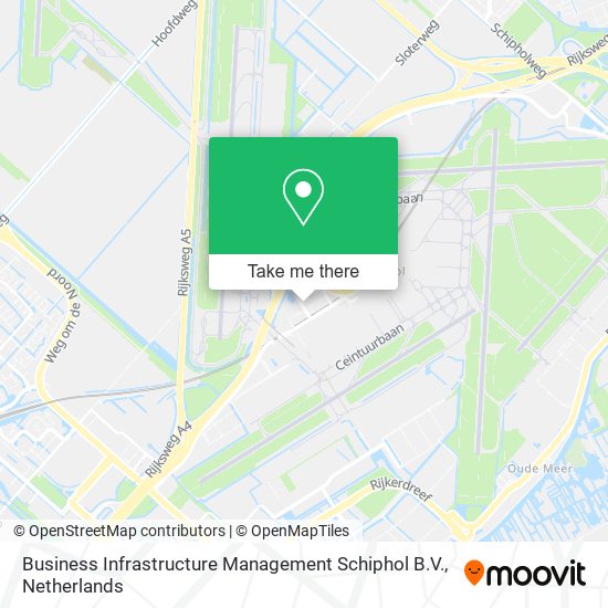 Business Infrastructure Management Schiphol B.V. Karte